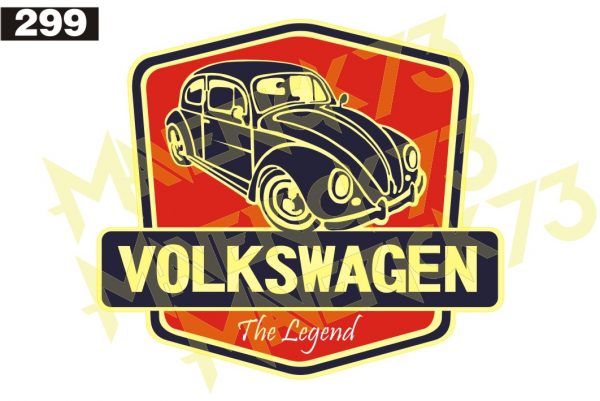 Adesivo Vintage Retro Carro Antigo Marcas Antigas Fusca Volkswagen. Adesivos para Parabrisa Decorativos Vintage Retrô. Volkswagen Decals Stickers