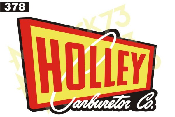 Adesivo Vintage Retro Holley Carburetor